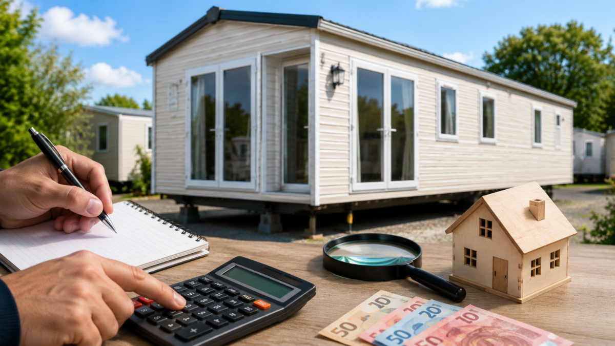 Comment estimer le prix d'un mobil-home d'occasion sans emplacement