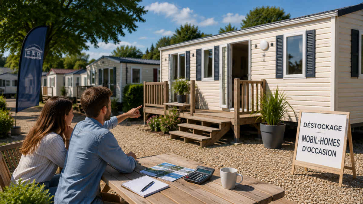 Les avantages d'acheter un mobil-home d'occasion en déstockage