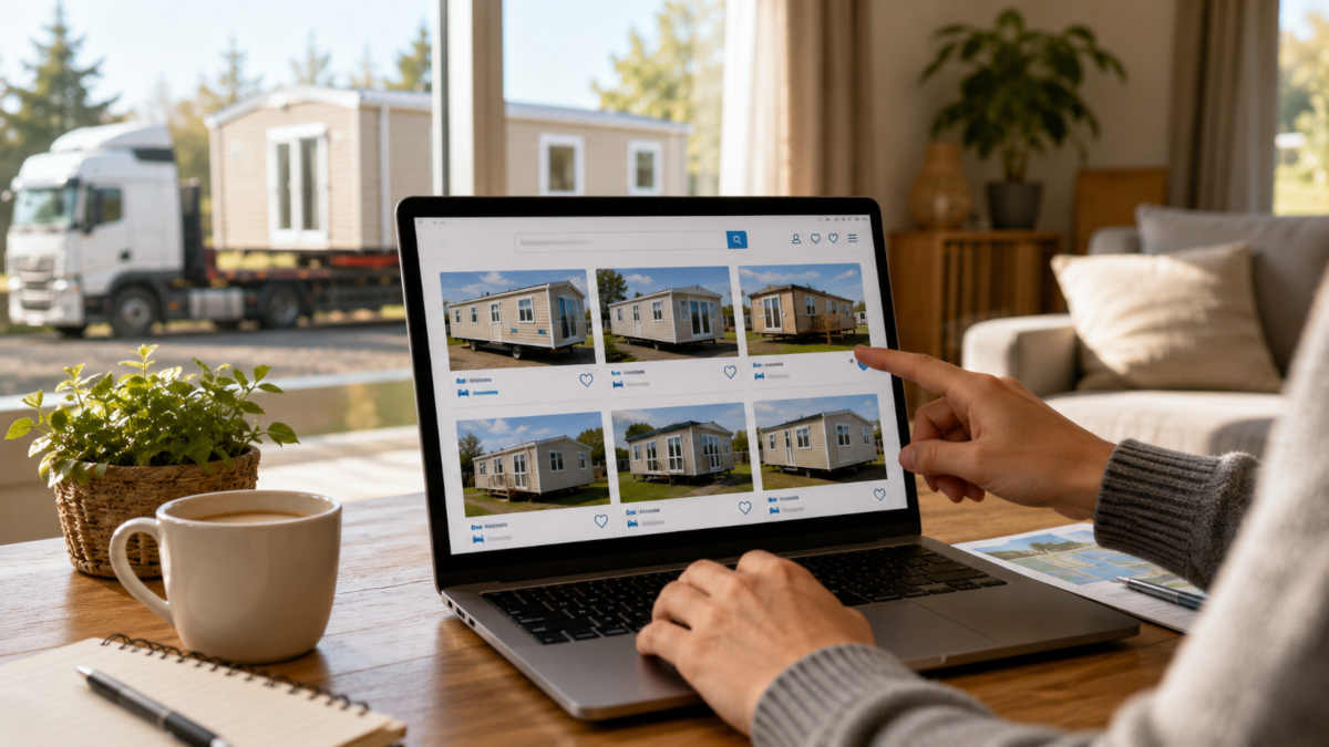 Comment trouver un mobil-home d'occasion avec livraison gratuite