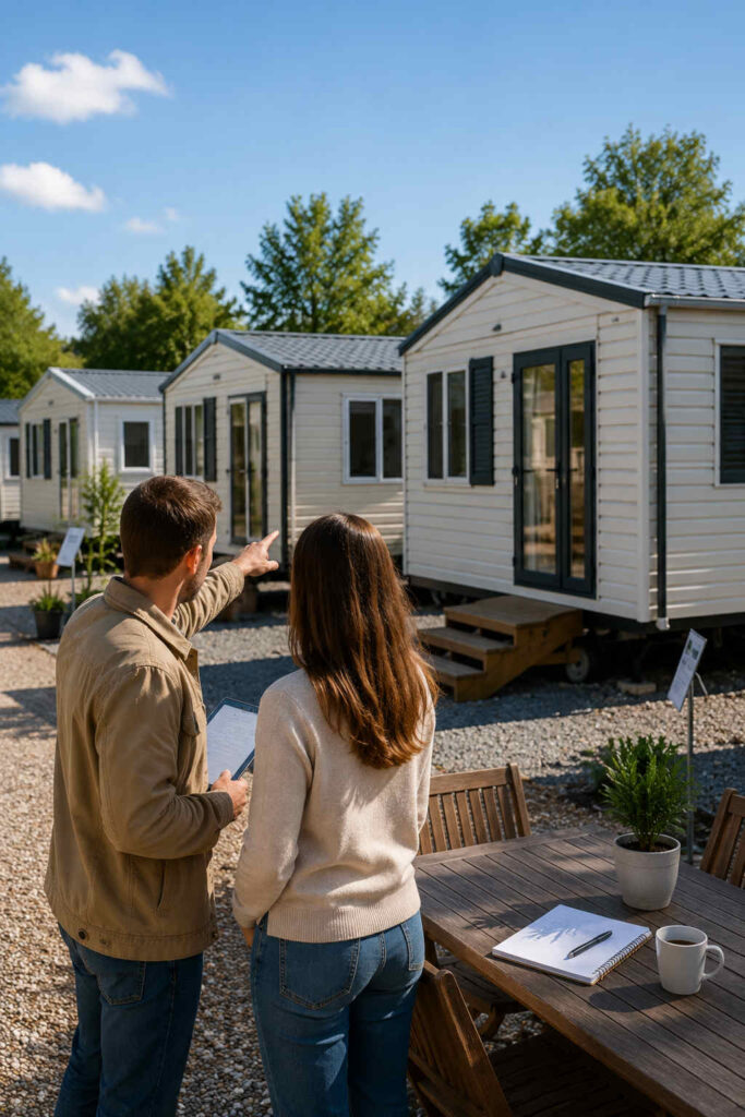 Déstockage de mobil-home d'occasion