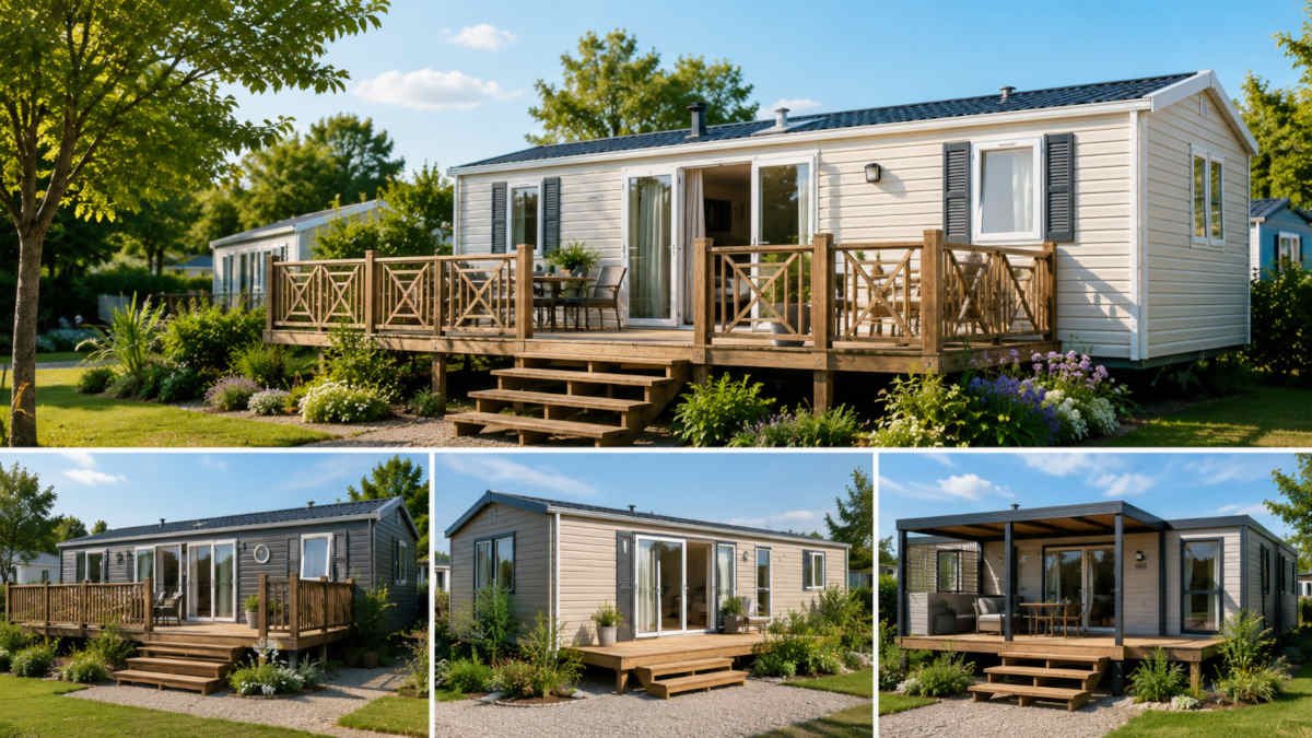 Les différents modèles de mobil-homes IRM