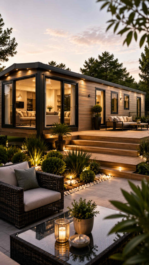 Mobil-home de luxe